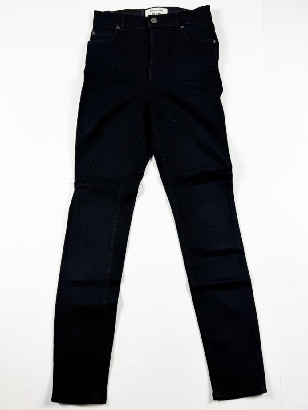 Reformation Black Women's High-Rise Skinny Jeans 25